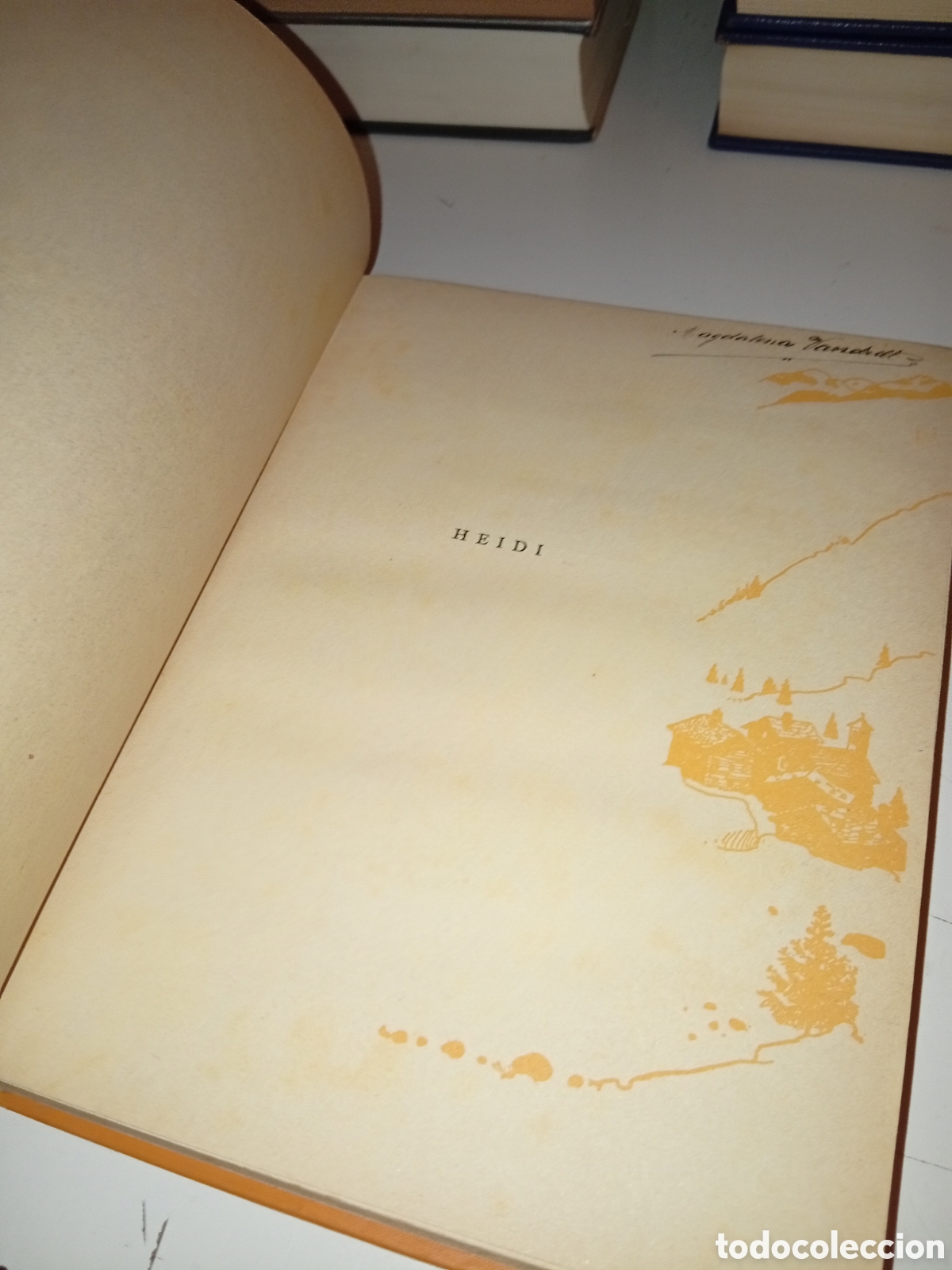 Libros antiguos: Heidi. Primera edici&oacute;n, 1927 - Foto 6