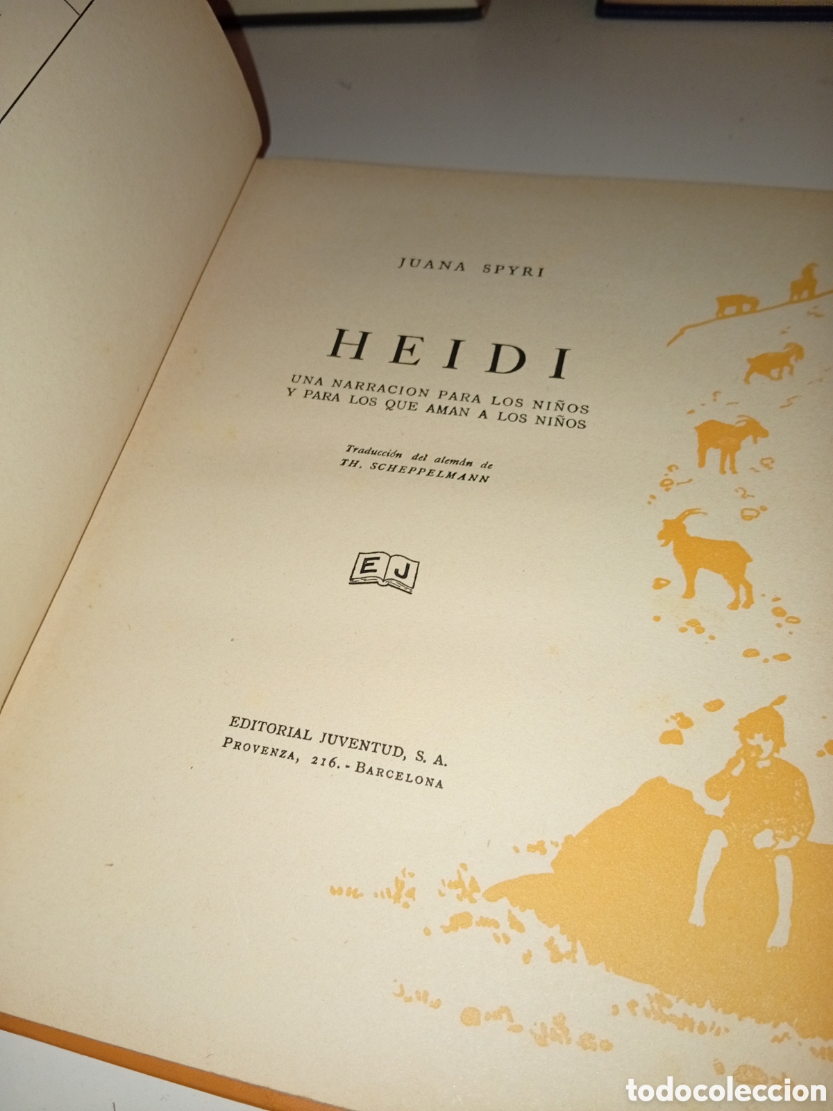 Libros antiguos: Heidi. Primera edici&oacute;n, 1927 - Foto 7