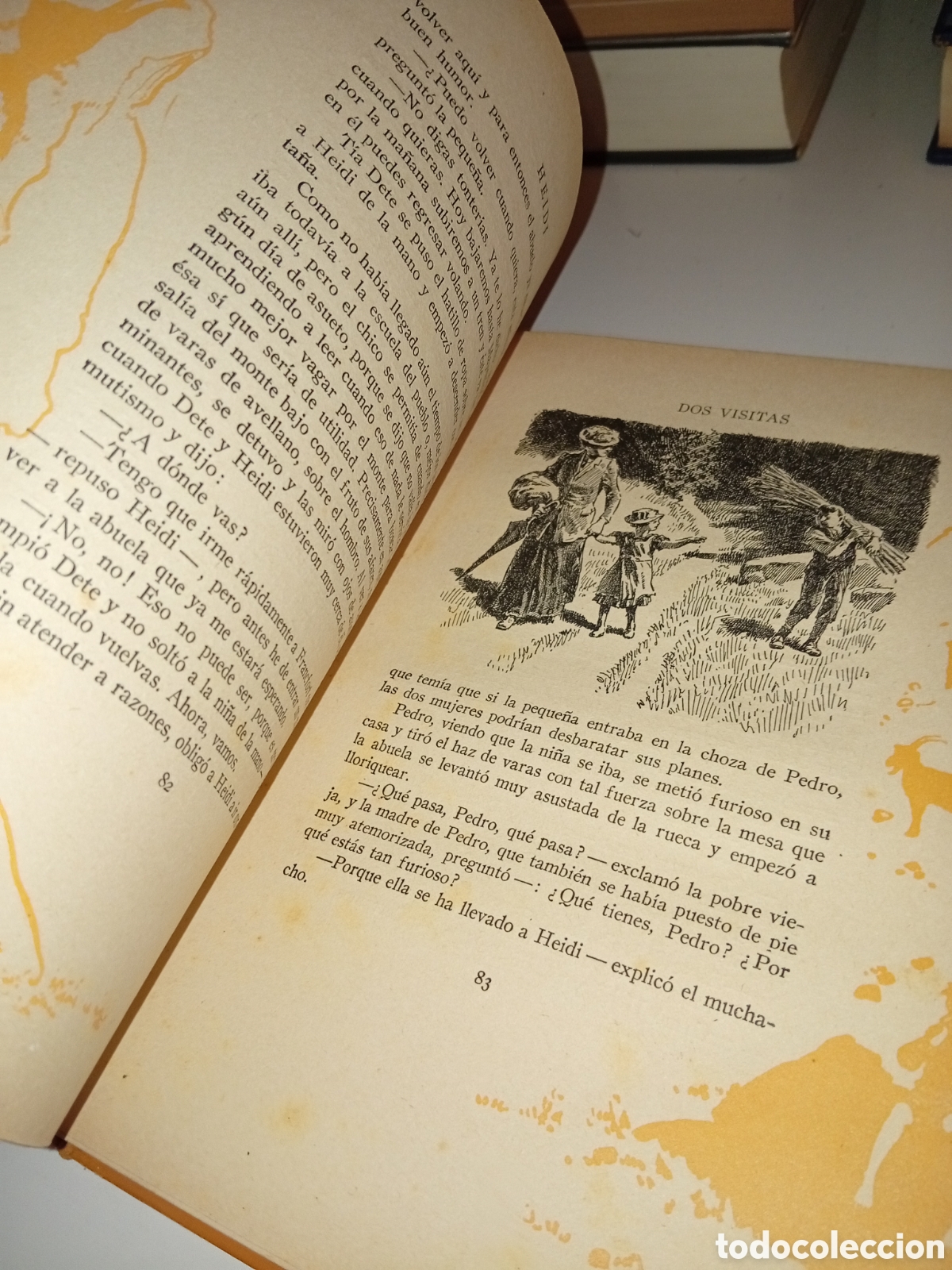 Libros antiguos: Heidi. Primera edici&oacute;n, 1927 - Foto 13