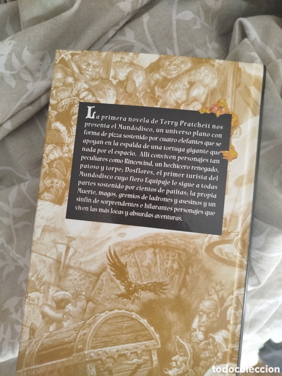 Libros antiguos: El color de la magia de Terry pratchett - Foto 2