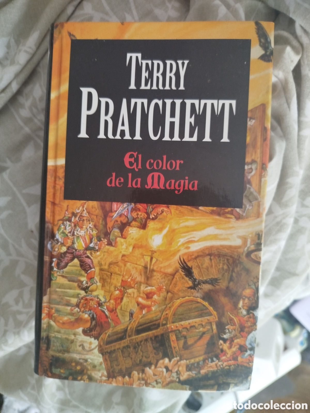 Libros antiguos: El color de la magia de Terry pratchett