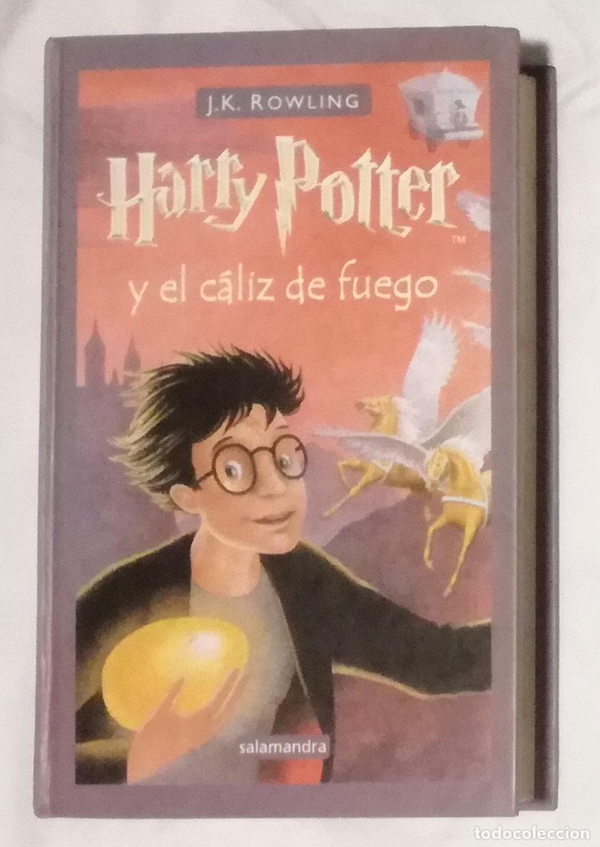 Libros antiguos: Harry Potter n&ordm; 4: Harry Potter y el caliz de fuego - J.K. Rowling; Salamandra, tapa dura