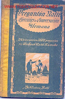 Libros antiguos: EJERCICIOS DE CONVERSACION ALEMANA. - Foto 1