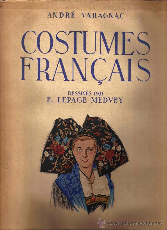 Libros antiguos: COSTUMES FRANCAIS - Foto 1