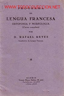 Libros antiguos: Programa de Lengua Francesa - Foto 1