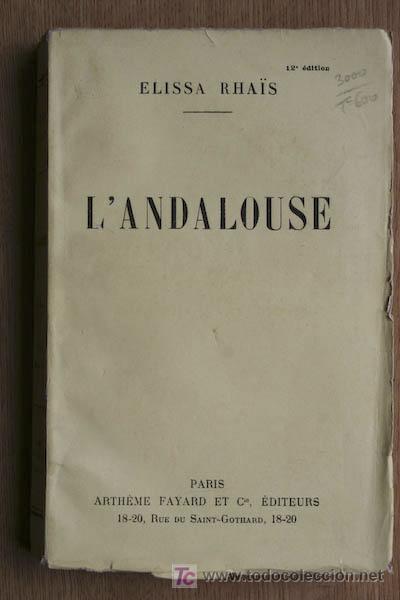 Libros antiguos: LAndalouse. - Foto 1