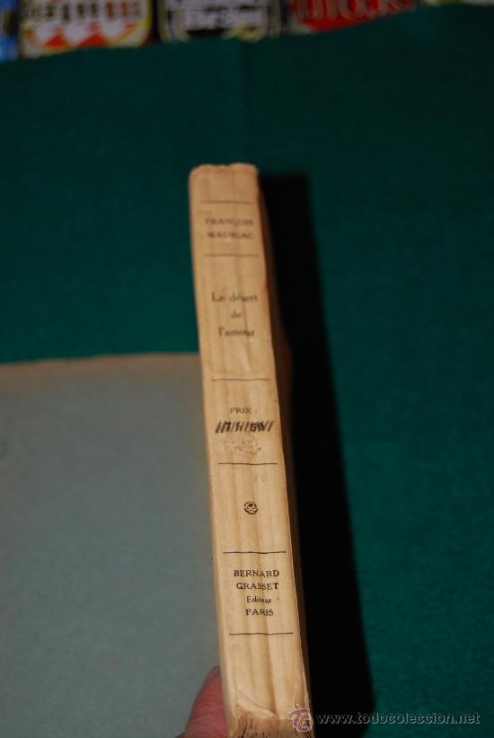 Libros antiguos: Le d&eacute;sert de l&acute;amour. - Foto 5
