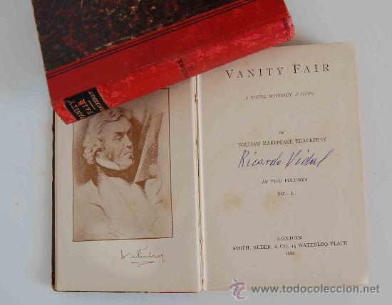 Libros antiguos: Vanity Fair por William Makepeace Thackeray - Foto 1