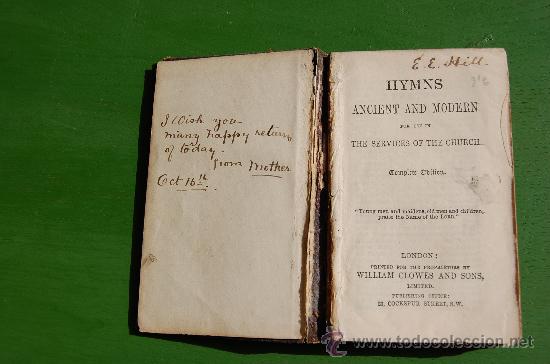 Libros antiguos: HYMNS - Foto 2