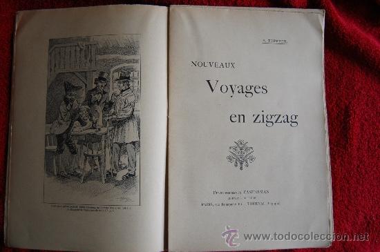 Libros antiguos: NOUVEAUX VOYAGES E ZIGZAG R. T&Ouml;PFFER - Foto 3