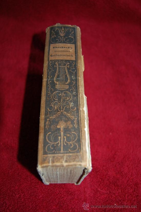 Libros antiguos: HANDW&Ouml;RTERBUCH - Foto 3
