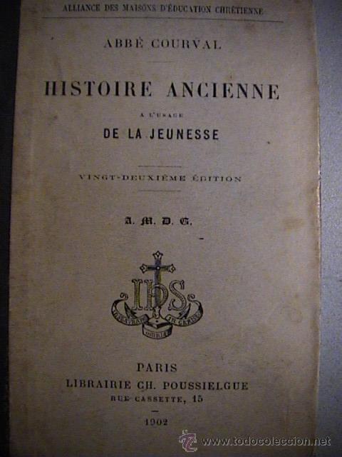 Libros antiguos: histoire ancienne - Foto 1