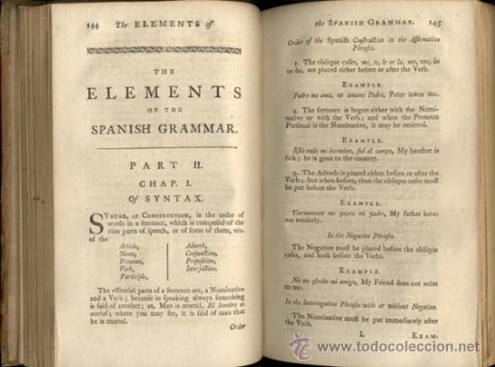 Libros antiguos: SPANISH GRAMMAR &ndash; A&Ntilde;O 1777 - Foto 9