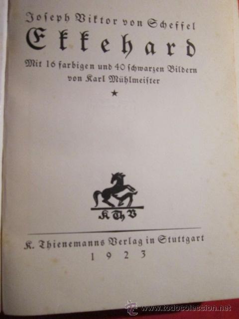 Libros antiguos: Effehard. Joseph Biftor. 1932. - Foto 2