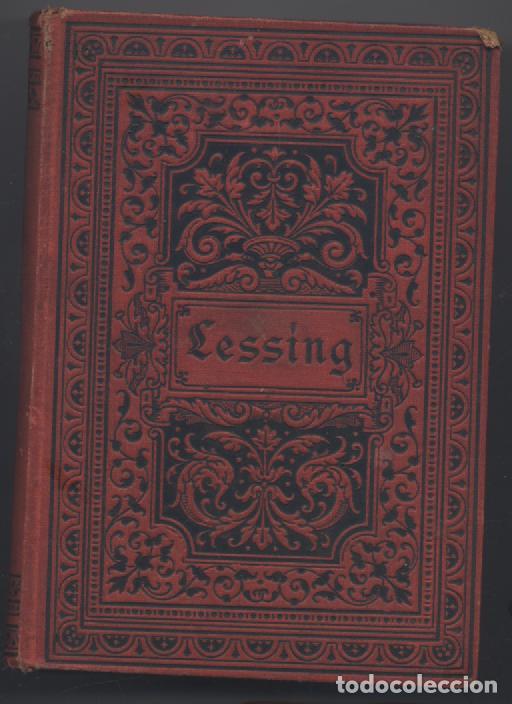 Libros antiguos: ANTIGUO LIBRO EN ALEMAN-LESSING WERKE-4-6 - Foto 1
