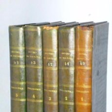 Libros antiguos: PHILOSOPHIE GENERALE. METAPHYSIQUE MORALE, ET THÉOLOGIE. (VOLTAIRE, 5 TOMOS, 1785)