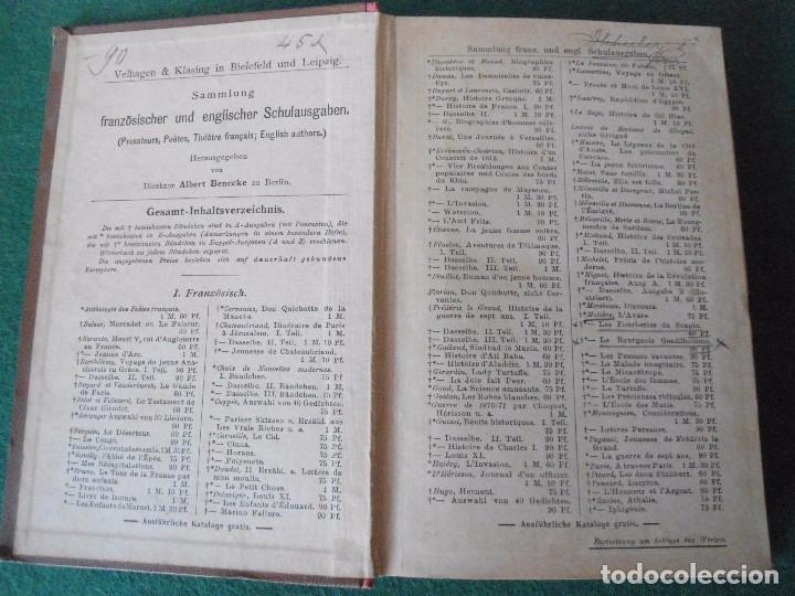 Libros antiguos: DOS PEQUE&Ntilde;OS LIBROS EN FRANCES - Foto 9