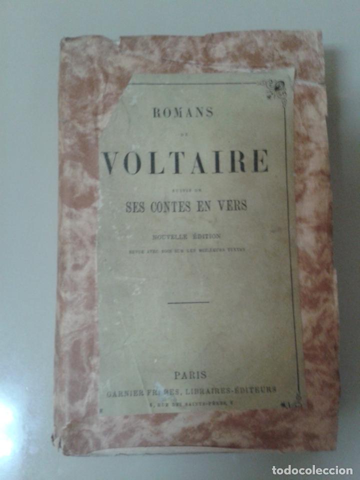 Libros antiguos: ROMANS DE VOLTAIRE - Foto 2