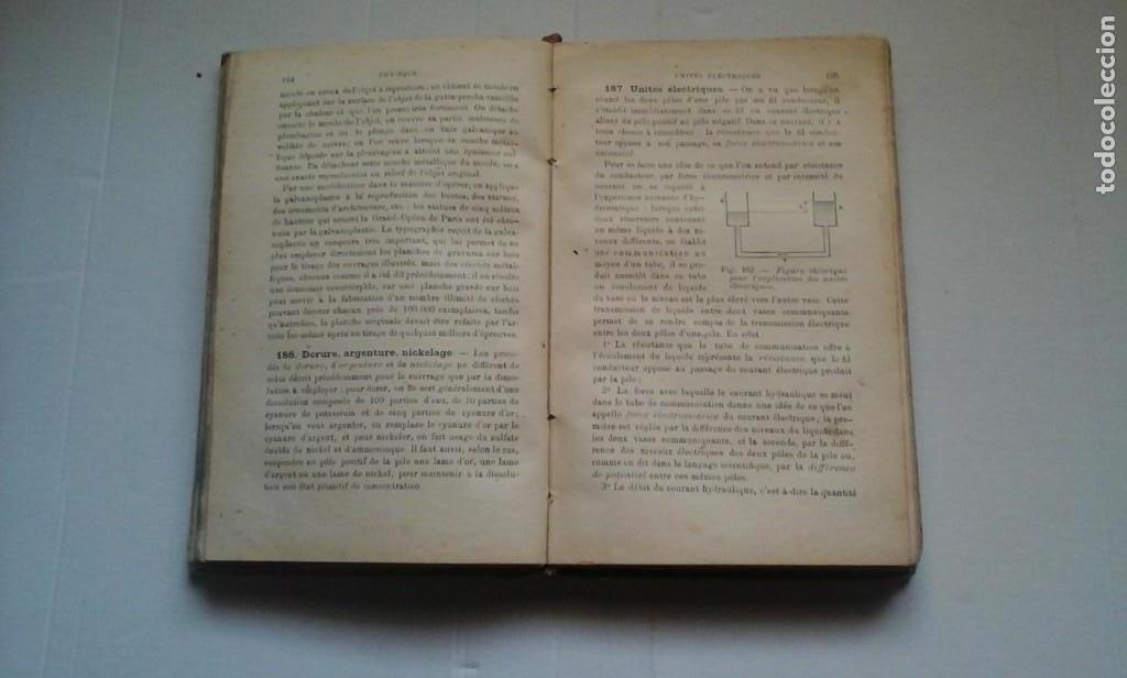 Libros antiguos: Physique et Chemie - Foto 3