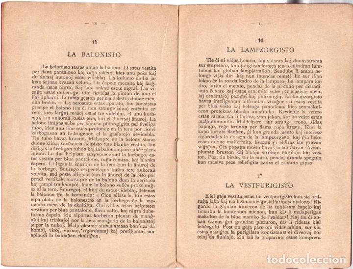 Libros antiguos: INSTRUADO DE ESPERANTO PER BILDARO. A&Ntilde;O 1925 - Foto 2