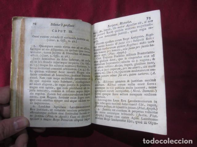 Libros antiguos: SELECTAE E PROPFANIS SCRIPTORIBUS HISTORIAE - Foto 5