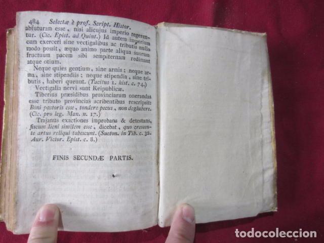 Libros antiguos: SELECTAE E PROPFANIS SCRIPTORIBUS HISTORIAE - Foto 6