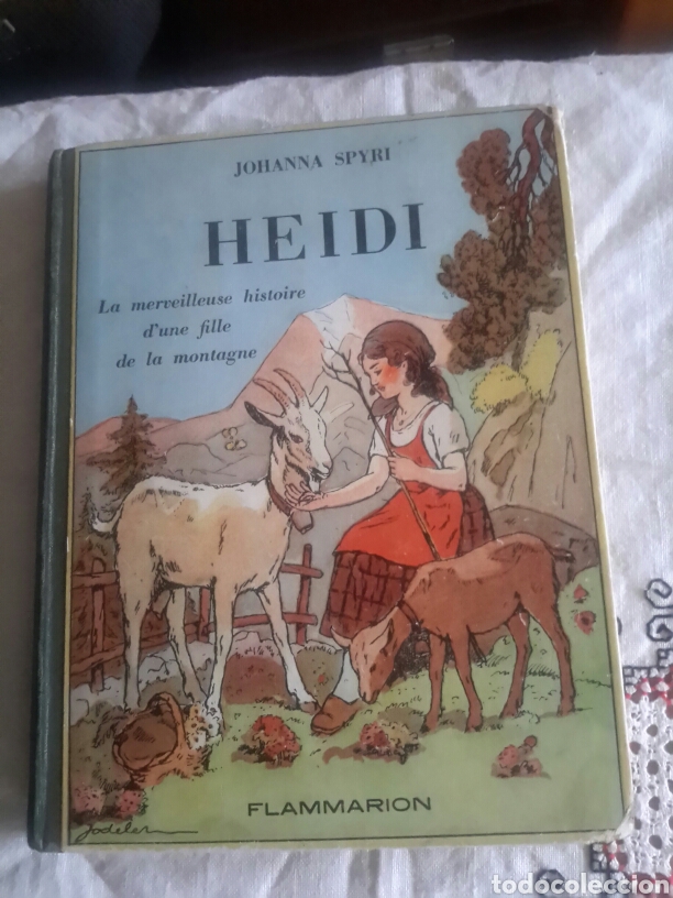 Libros antiguos: Cuento de Heidi de 1935 en frances - Foto 1