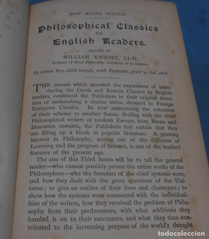Libros antiguos: BERKELEY , BLACKWOOD`S ,PHILOSOPHICAL CLASSICS, 1881 - Foto 5