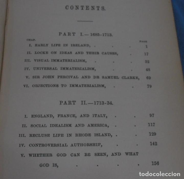 Libros antiguos: BERKELEY , BLACKWOOD`S ,PHILOSOPHICAL CLASSICS, 1881 - Foto 12