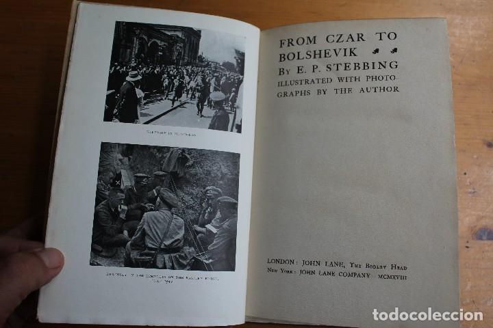 Libros antiguos: FROM CZAR TO BOLSHEVIK - Foto 2