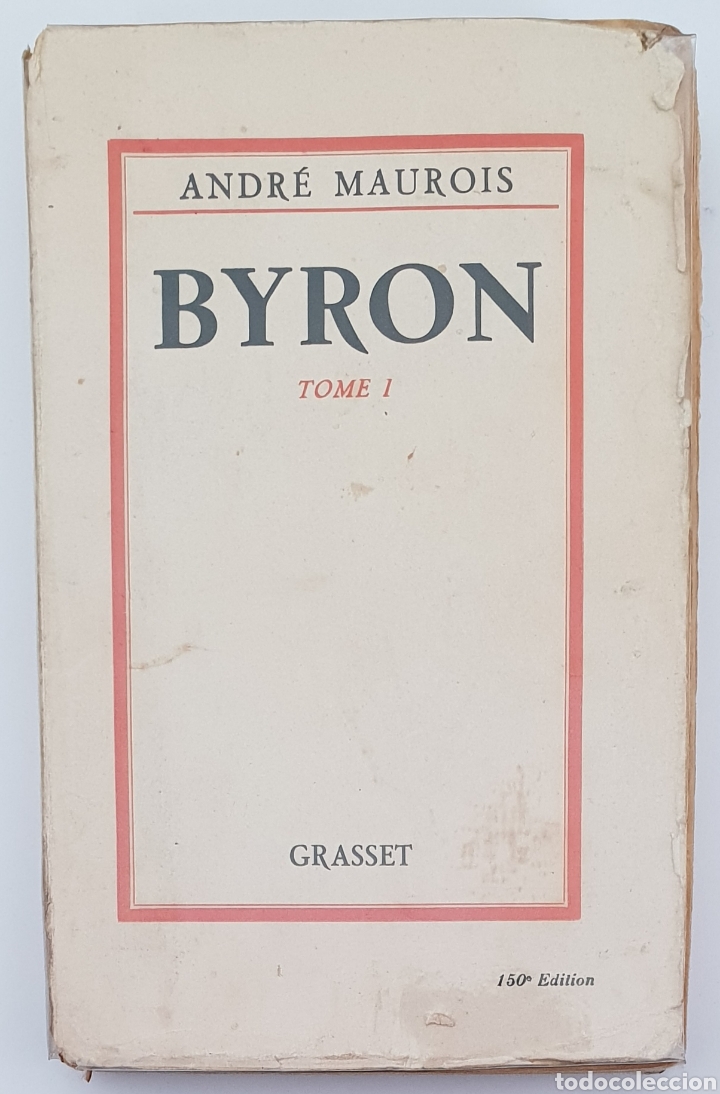 Libros antiguos: Byron. Andr&eacute; Maurois. 2 Tomos - Foto 1