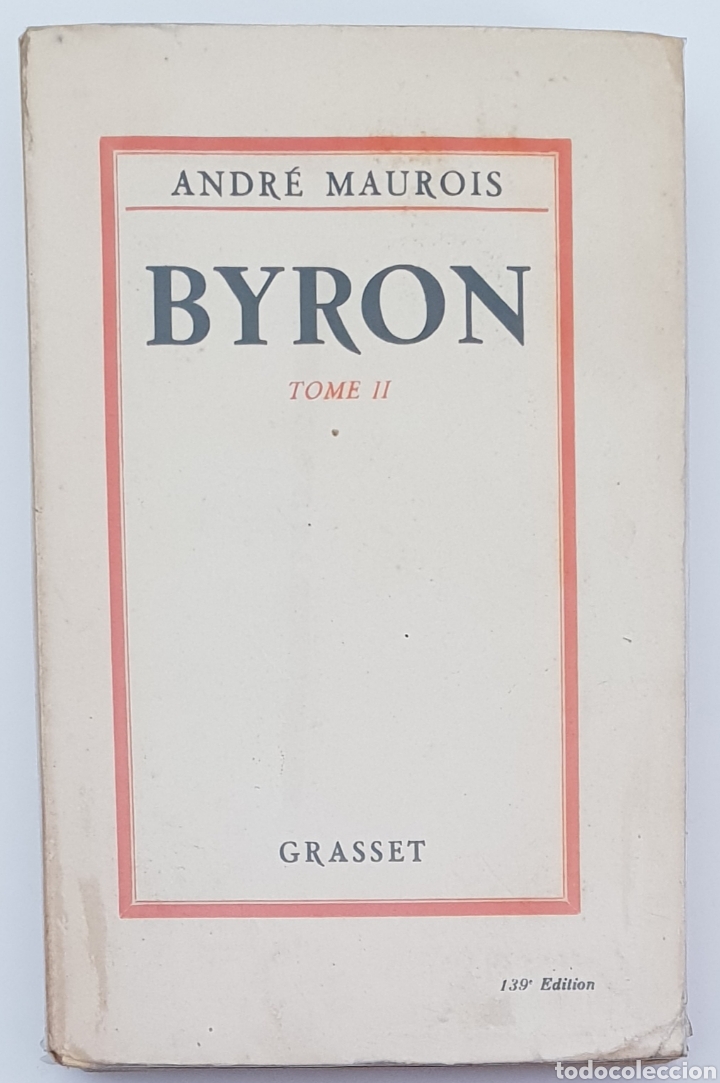 Libros antiguos: Byron. Andr&eacute; Maurois. 2 Tomos - Foto 2