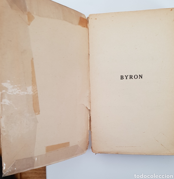 Libros antiguos: Byron. Andr&eacute; Maurois. 2 Tomos - Foto 4