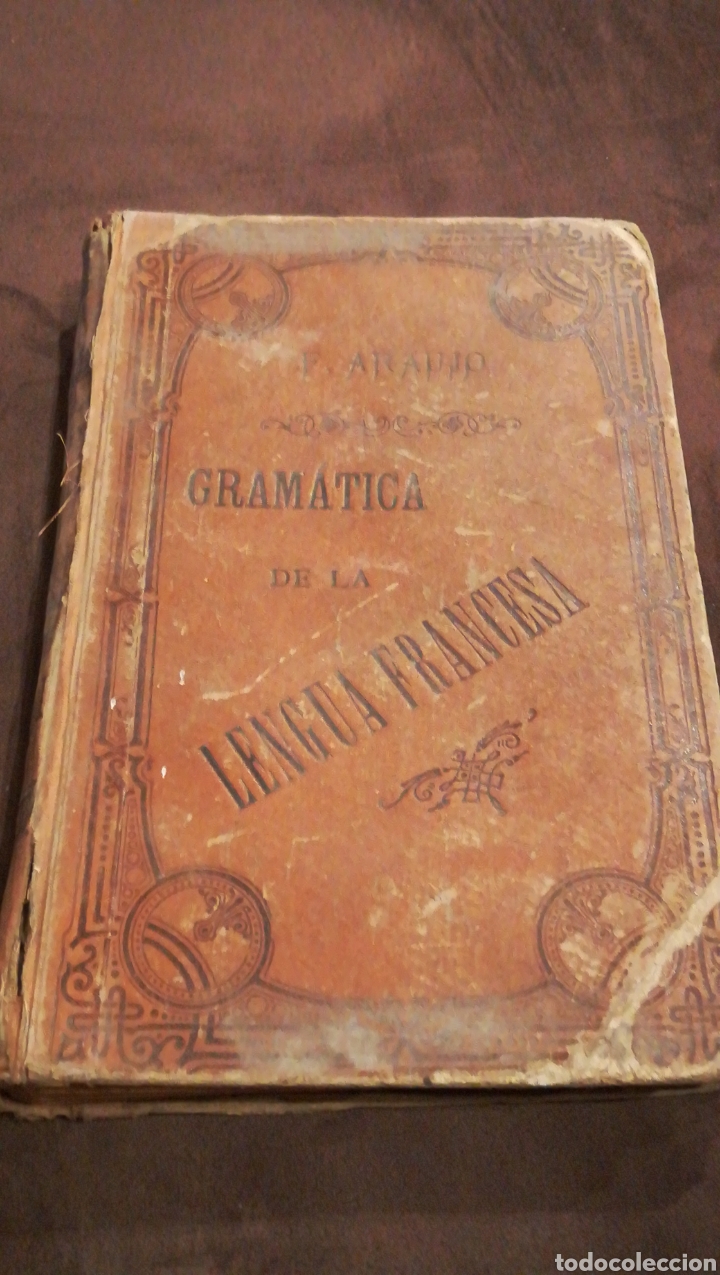 Libros antiguos: Gram&aacute;tica de la lengua francesa - Foto 1