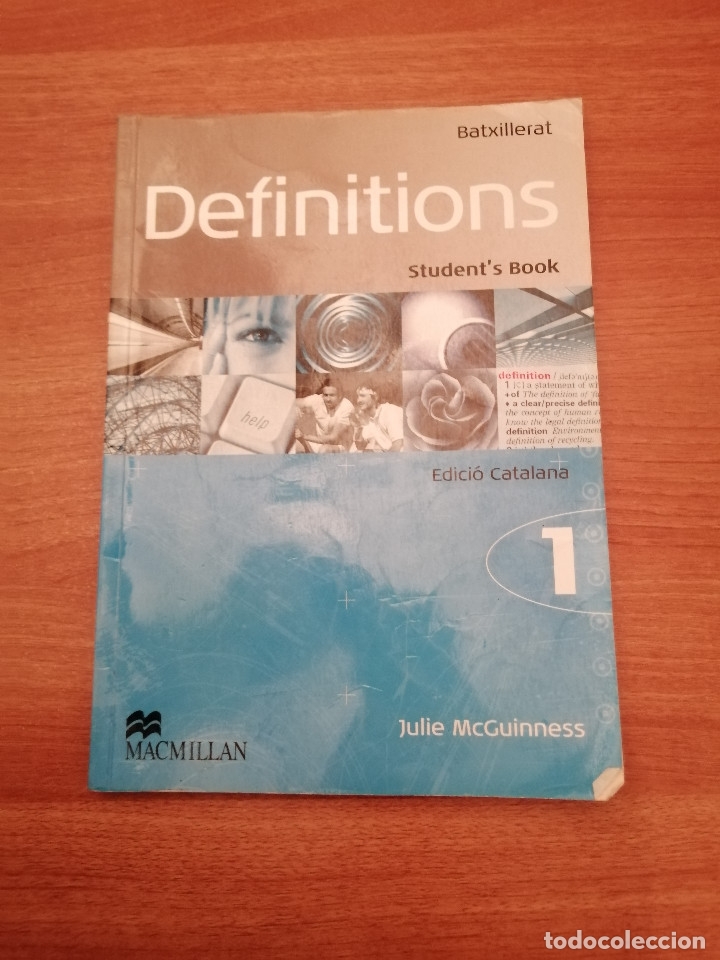 Libros antiguos: LIBRO BATXILLERAT - DEFINITIONS -STUDENT&acute;S BOOK - Foto 1