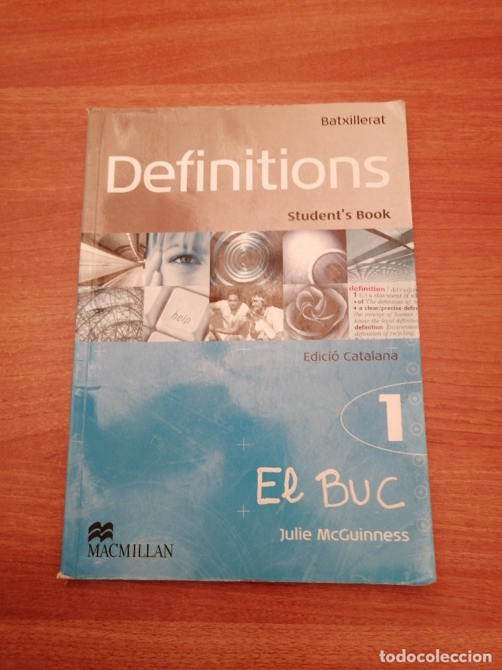 Libros antiguos: LIBRO BATXILLERAT - DEFINITIONS -STUDENT&acute;S BOOK  1 - Foto 1