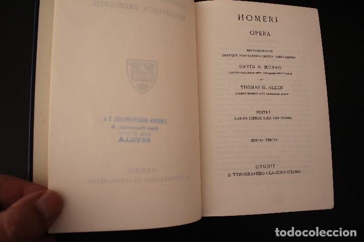 Libros antiguos: HOMERI OPERA - Foto 1