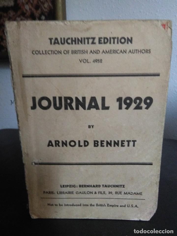 Libros antiguos: Journal 1929 by Arnold Bennett - Foto 2