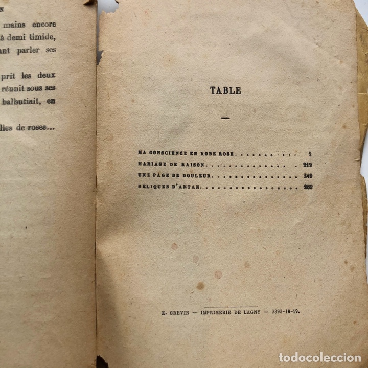 Libros antiguos: Libro antiguo Ma conscience en robe rose - CHANTEPLEURE, Guy - Foto 3