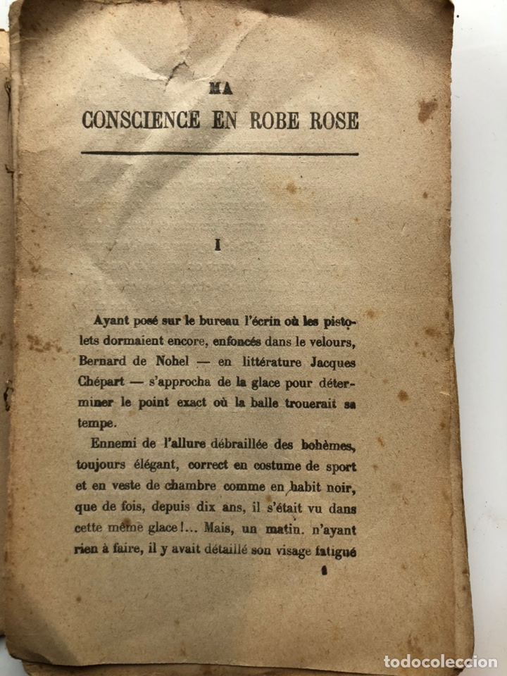 Libros antiguos: Libro antiguo Ma conscience en robe rose - CHANTEPLEURE, Guy - Foto 1