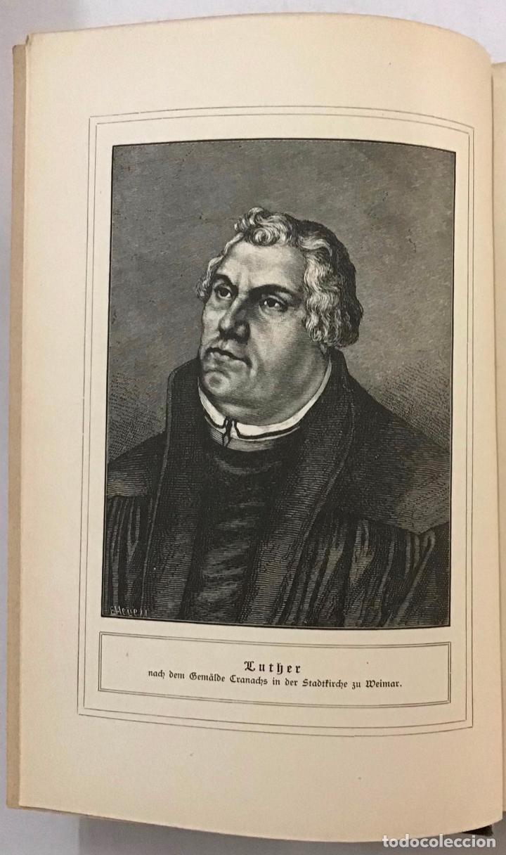 Libros antiguos: LUTHERS LEBEN. - Foto 4