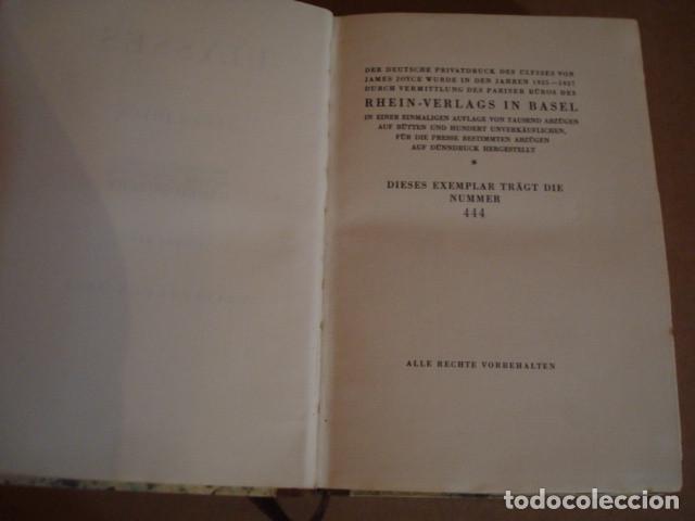 Libros antiguos: Ulysses 3 tomos - Foto 3