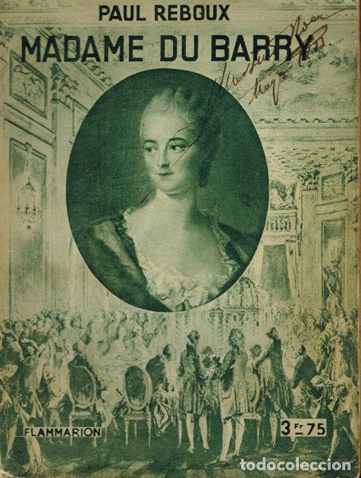 Libros antiguos: MADAME DU BARRY - Foto 1