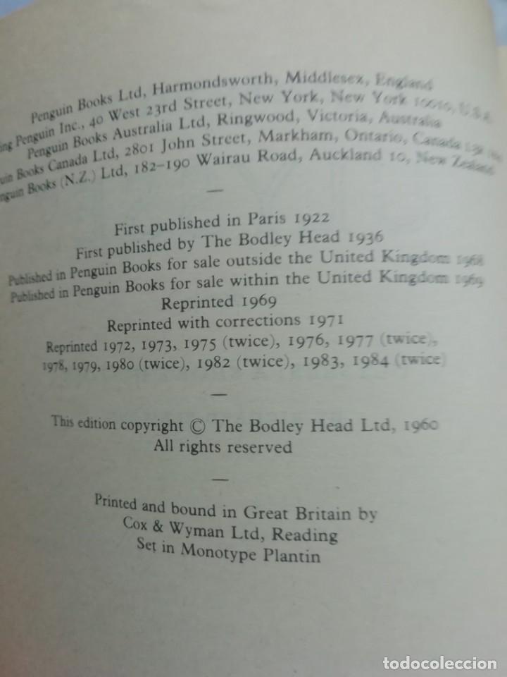 Libros antiguos: Ulysses de James Joyce en ingl&eacute;s - Foto 2