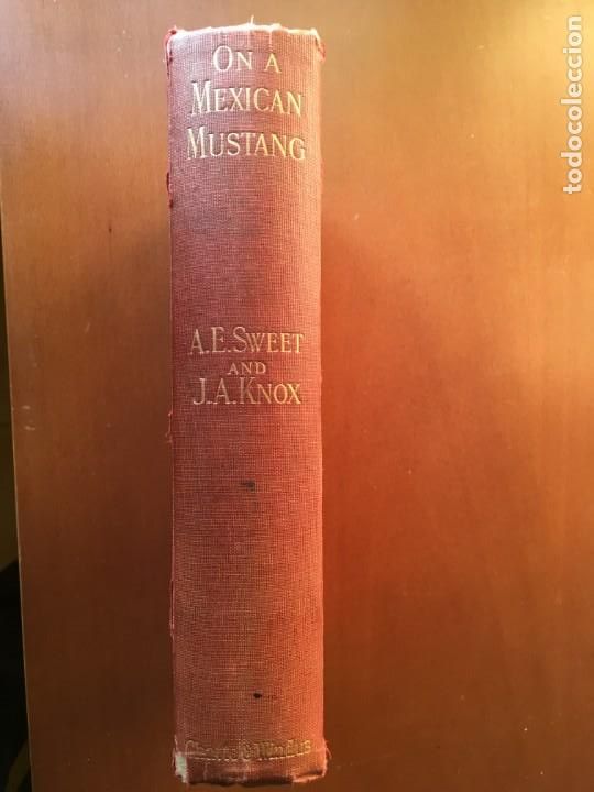 Libros antiguos: On a mexican mustang - Foto 2
