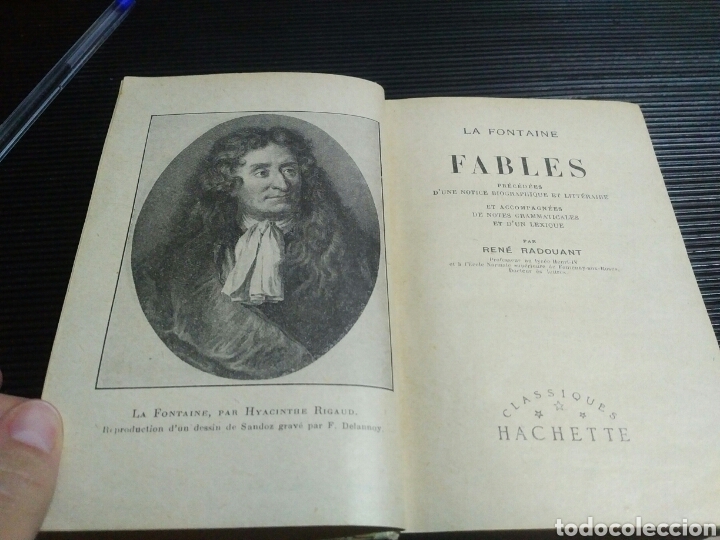 Libros antiguos: Fables. La Fontaine. 1929 - Foto 4