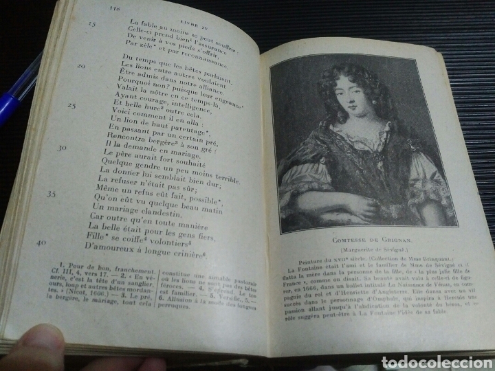 Libros antiguos: Fables. La Fontaine. 1929 - Foto 6