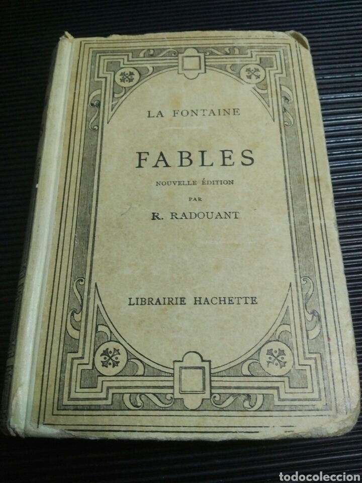 Libros antiguos: Fables. La Fontaine. 1929 - Foto 1