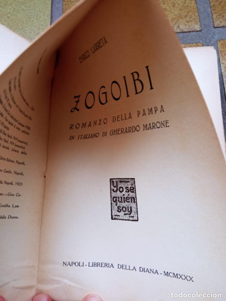 Libros antiguos: Zogoibi. Autor: Enrico Larreta - Foto 2