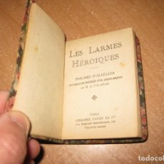 Libros antiguos: LIBRO LES LARMES HEROIQUES